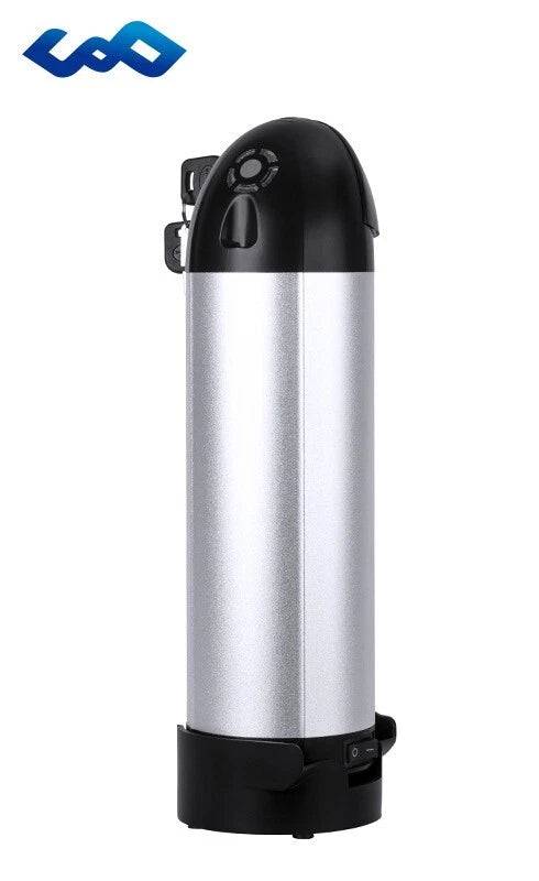 36v 10ah UPP lithium-ion battery with water bottle case for ebike with charger